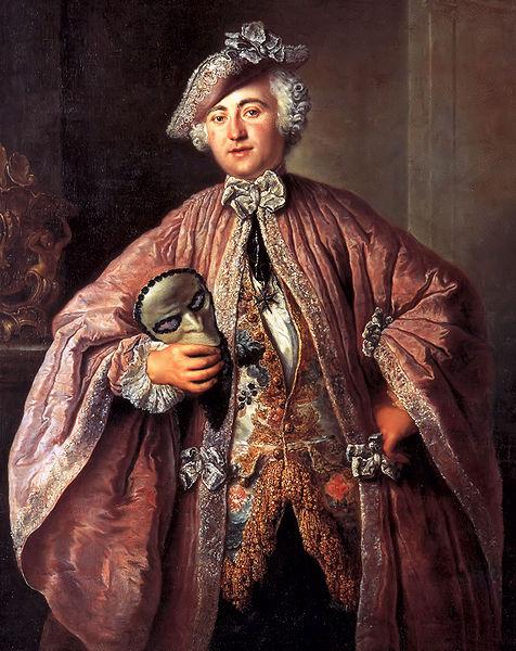 antoine pesne Portrait of Franz Isaak von Chasot